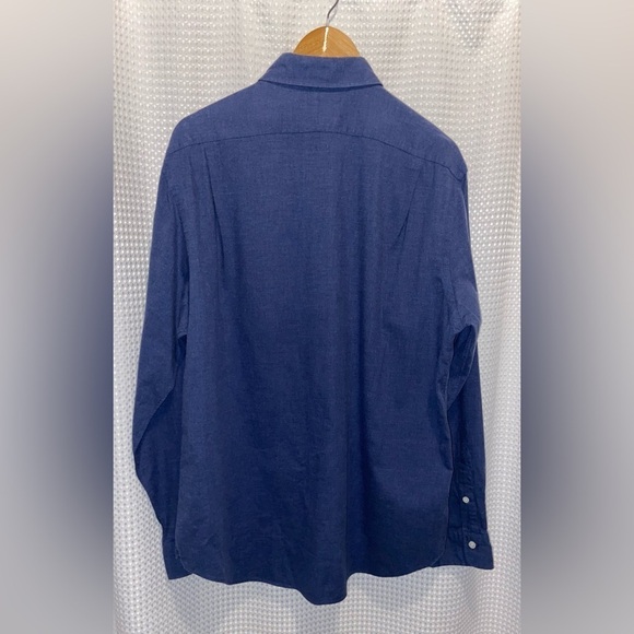 2/60$ Men’s Polo Ralph Lauren long sleeves blue buttoned‎ shirt size XL - Picture 6 of 7